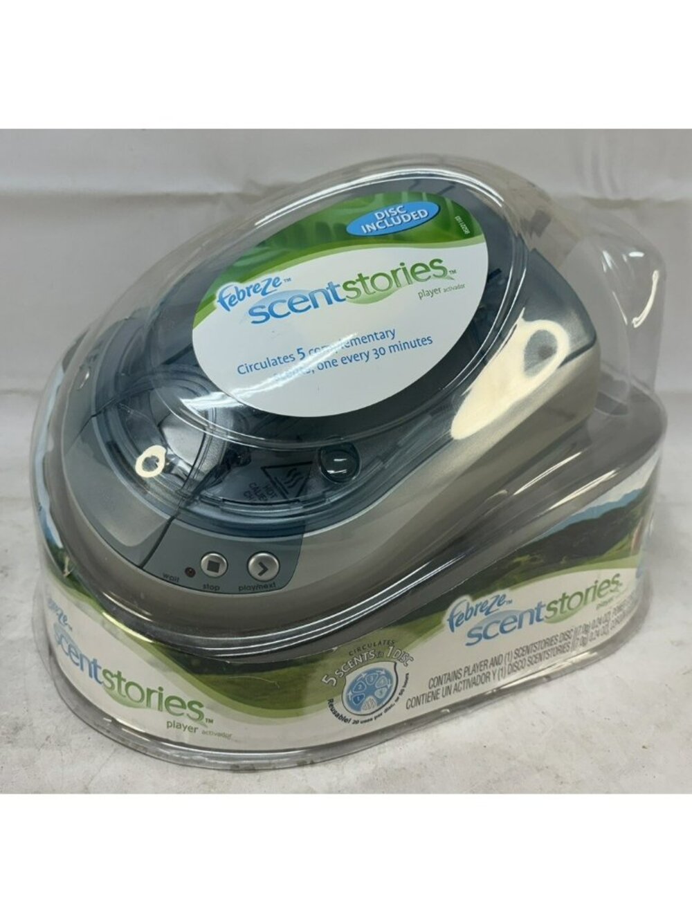 Yankee Candle/Febreze ScentStories Fragrance Dispenser Disc Player Scent Stories